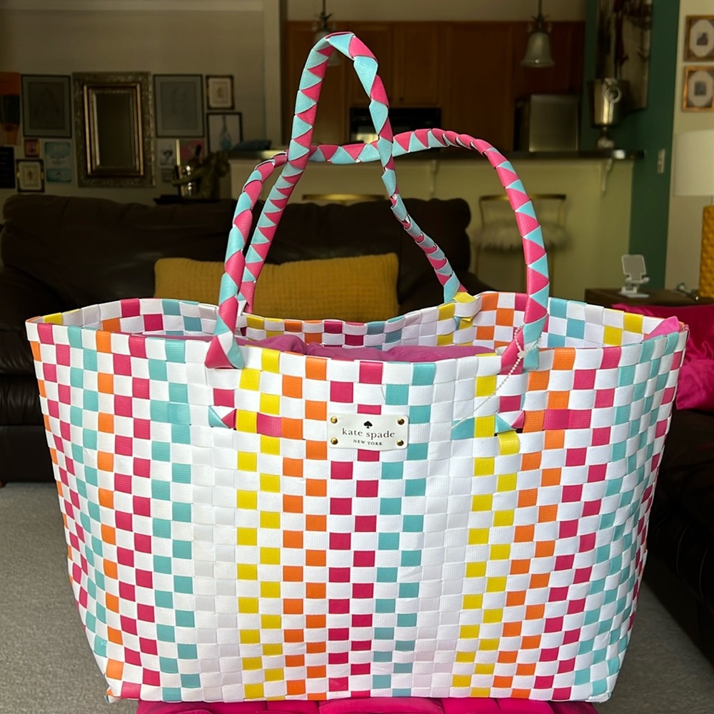 (NWOT) Kate Spade Limited Edition Wicker Tote